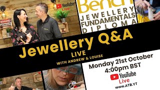 Jewelry Q amp A With Andrew And Louise [upl. by Hanikehs]