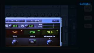 QSC TouchMix Training 05 Advanced Effects Spanish [upl. by Griselda]