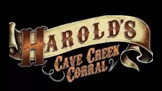 Harolds Corral in Cave Creek Super popular cowboy bar dining [upl. by Enifesoj828]