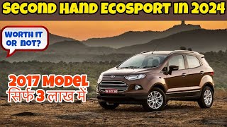 Ford Ecosport in 2024  Second Hand Ecosport 2024 [upl. by Ebberta]