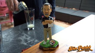 Coach Cowher Mails In New Addition To Mancaves Bobblehead Collection  112224 [upl. by Eillehs]