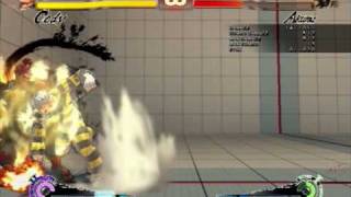 SSF4 WeekThree Combos Day TwentyOne [upl. by Anelrad]