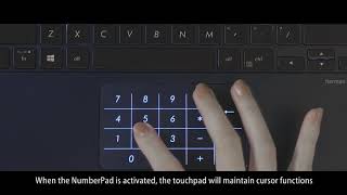 ASUS NumberPad Reinventing the Touchpad  ASUS [upl. by Adneram398]