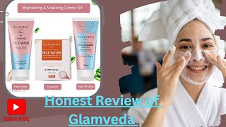 MEESHO🌿Glamveda RiceampCeramide glass skin facewash🫣PeelOff Review shortskoreanskincare glamveda [upl. by Eseret392]