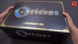 Unboxing Orleans Jubiläums Box  Anniversary Edition • Limitierte Edition zur SPIEL 24 [upl. by Edylc]