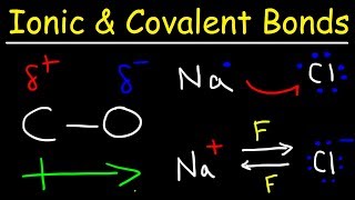 Ionic Bonds Polar Covalent Bonds and Nonpolar Covalent Bonds [upl. by Eeslek]