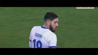 Rayan Cherki vs Italie U21  15112024 All actions [upl. by Misty960]