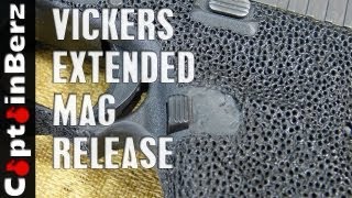 Vickers Tactical Extended Mag Release for Glock [upl. by Llehsad]