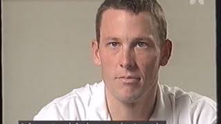 Tour de France 2000  Rest day interview  Lance Armstrong on talent Ullrich amp the gift on Ventoux [upl. by Aisa]