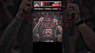 Solo Sikoa Fake Triple chief vs Roman Reigns Original Triple chief WWE  romanreings shorts wwe [upl. by Htenay]