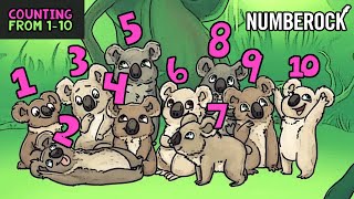 Counting to 10 in Song For PreschoolKindergarten [upl. by Ynagoham]