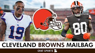 Browns Signing Jarvis Landry Or Kenny Golladay Amid WR Injuries Cleveland Browns Rumors QampA [upl. by Corbin59]