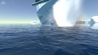 The Cruise Ship hit 3 sea mines  Cruise Ship Handling [upl. by Naomi]