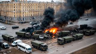 6 MINUTES AGO Ukrainian Army Ambush Elite North Korean Special Forces Convoy Inside Russia [upl. by Kerwinn]