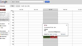 How to Delete all Entries in a Google Calendar [upl. by Yznil]