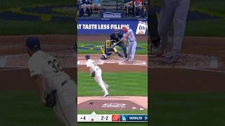 Paul Goldschmidt demolishes a curveball in Milwaukee mlb baseball homerun shorts [upl. by Oxford711]