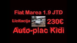 Fiat Marea 19 JTD 230€ na autoplacu Kidi [upl. by Fraya]