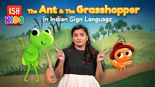 The Ant and the Grasshopper in ISL  ISH Kids [upl. by Yoong]