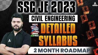 Civil Engineering Syllabus  SSC JE 2023 Syllabus SSC JE 2023 [upl. by Nester]