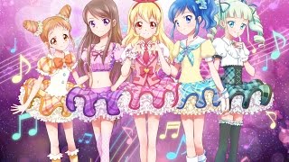 Midnight Skyhigh  Aikatsu Insert  Karaoke [upl. by Pelmas]