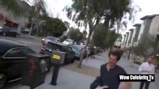 Andrew Garfield running after Paparazzi in Venice Beach [upl. by Richards]