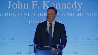 An Taoiseach Leo Varadkar TD speaks at the JFK Presidential Library [upl. by Gylys]