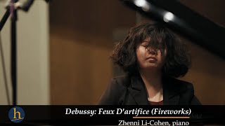 Debussy Feux Dartifice Fireworks  Zhenni Li piano [upl. by Melan]