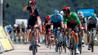 INSANE Photo Finish On Criterium du Dauphine Stage 5 [upl. by Oakes]