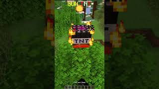 Crazy TNT Explosions in Minecraft☢️もういいよ  shorts minecraft [upl. by Audly]