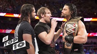 Greatest Shield showdowns WWE Top 10 [upl. by Burlie]