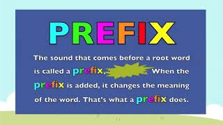 Prefixes for kids Part 2Grade 1 2 3 What are prefixes  Prefixes [upl. by Lammond490]