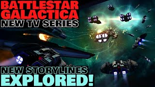 New Battlestar Galactica TV Series Storylines amp Settings Explored [upl. by Erminia]