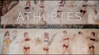 ATHLETES CORPI NON IDONEI  Sport danza e vocalità performance allAmbasciata italiana a Parigi [upl. by Affay]