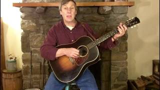 Wayne Erbsen teaches C run for Bluegrass guitar [upl. by Laurice]