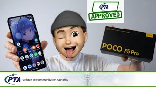 Poco F5 Pro Unboxing in Pakistan PTA Approved Tax [upl. by Cointon772]