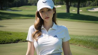 AI LookBook Golf Wear Costume [upl. by Airekal]