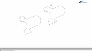 DraftSight Video Tutorial – Bügeln Z auf XY verschieben [upl. by Wollis]