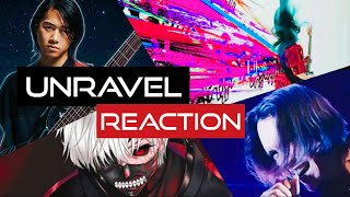 Pellekofficial amp Asterism  Unravel Tokyo GhoulTK cover  corrupted Files Reaction [upl. by Enimrej26]