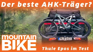 Thule Epos 2 im Test So gut ist der HighEndFahrradträger für EMTB EBike amp Co [upl. by Sackey]