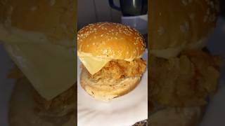 Chicken zinger burger 🍔 kitchenthemixfood [upl. by Cheshire419]