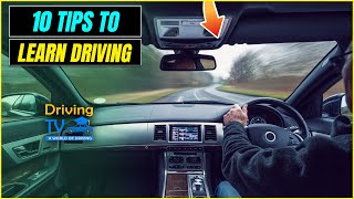 10 TIPS ON LEARNING TO DRIVE  Preparing Learning To Drive [upl. by Darej]