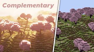 Complementary Unbound Shaders VS Vanilla Minecraft [upl. by Atelokin]