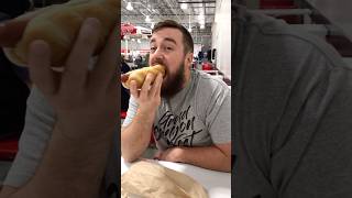 Finally trying the iconic 150 Costco hotdog Have you tried itfood trending shorts [upl. by Acsisnarf]