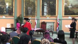 British Naturalisation Ceremony Bristol 18th October 2012 [upl. by Kajdan]