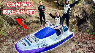 JETSKI DURABILITY TEST 1 Can The Wave Runner Survive [upl. by Cristi]