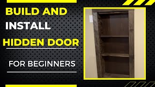 How To Build and Install a Hidden Door [upl. by Dyal]