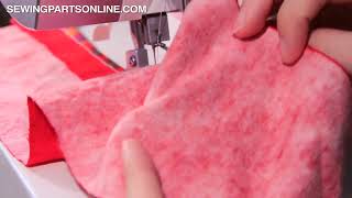 How To Create A Flatlock Stitch Serger  Overlock Machine [upl. by Toth]