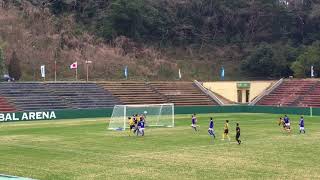 サニックス杯2018初日開幕戦 前橋育英vsマレーシアu17代表ダイジェスト [upl. by Vevina]