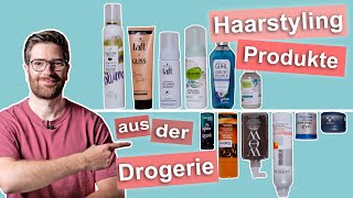 Haarstyling Produkte aus der Drogerie [upl. by Catto413]