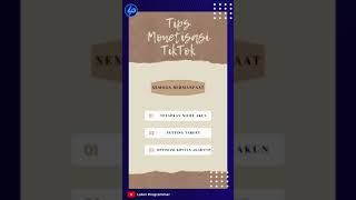 Tips Monetisasi Tiktok [upl. by Roche]